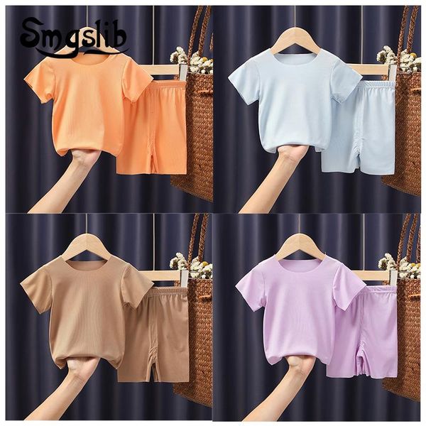 clothing sets smgslib baby clothes set 2021 summer thin ice silk solid t-shirt +shorts 2pcs outfit suit children's 0-4, White
clothing sets smgslib baby clothes set 2021 summer thin ice silk solid t-shirt +shorts 2pcs outfit suit children's 0-4, White