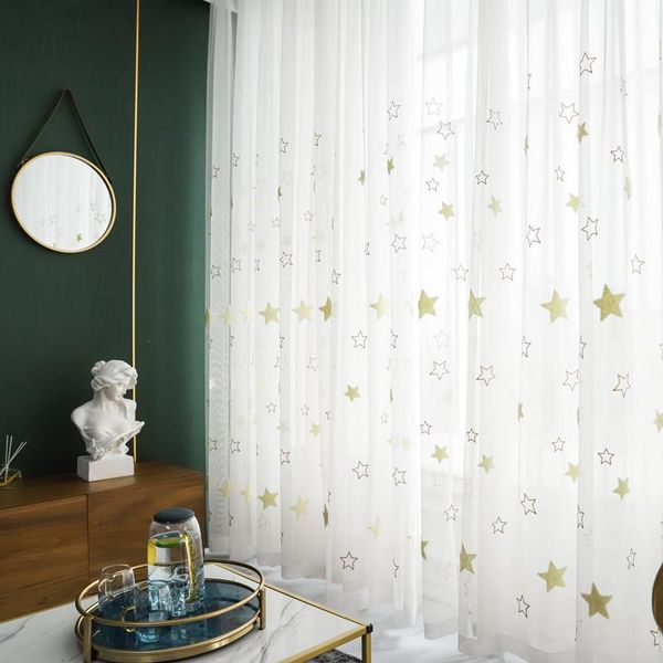 curtain & drapes modern and simple nordic gauze curtains transparent star embroidered cartoon cute window screen for living room bedroom
curtain & drapes modern and simple nordic gauze curtains transparent star embroidered cartoon cute window screen for living room bedroom
