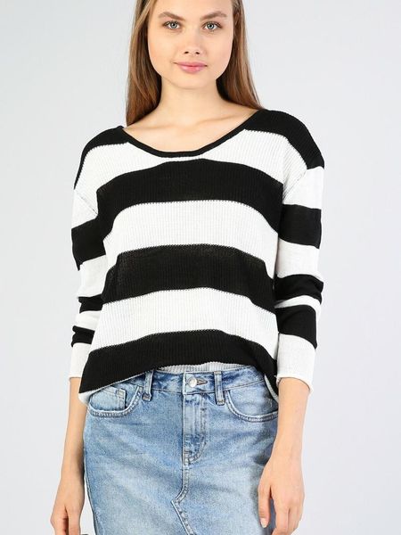 women's sweaters colins woman regular fit black sweater pullover women for fashion outerwear,cl1022928, White;black
women's sweaters colins woman regular fit black sweater pullover women for fashion outerwear,cl1022928, White;black