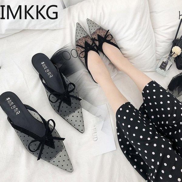 slippers 2021 arrival women flat heel shoes hollow out v- shape polka dot mules woman pointed-toe bowtie zapatos mujer, Black
slippers 2021 arrival women flat heel shoes hollow out v- shape polka dot mules woman pointed-toe bowtie zapatos mujer, Black