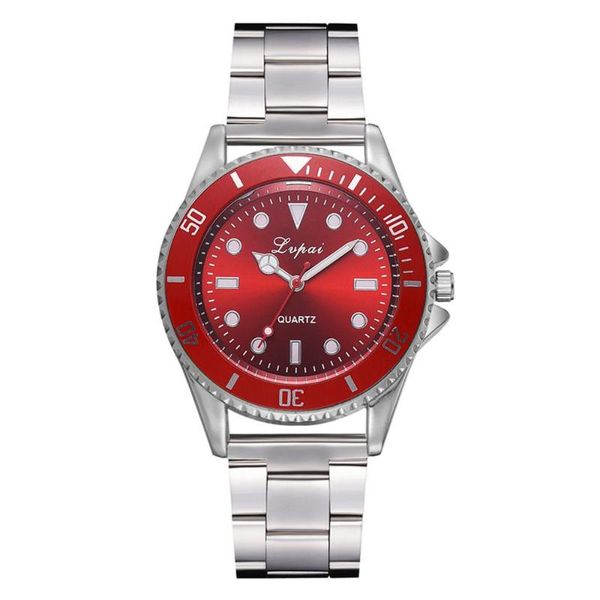 wristwatches men business quartz watch analog steel belt wrist fashion luxury red casual watches relogio masculino, Slivery;brown
wristwatches men business quartz watch analog steel belt wrist fashion luxury red casual watches relogio masculino, Slivery;brown