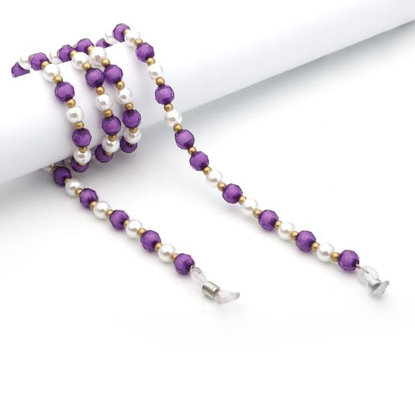 sunglasses cases & bags fashion purple pearl glasses chain universal eyeglasses holder anti-skid rope for men or women
sunglasses cases & bags fashion purple pearl glasses chain universal eyeglasses holder anti-skid rope for men or women