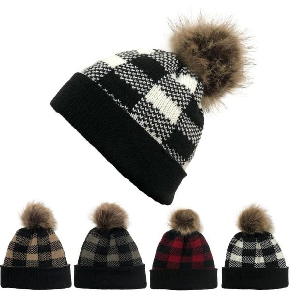 new style large plaid curled edge color matching wool ball knitted hat for women's christmas warm wool hat cap, Blue;gray
new style large plaid curled edge color matching wool ball knitted hat for women's christmas warm wool hat cap, Blue;gray