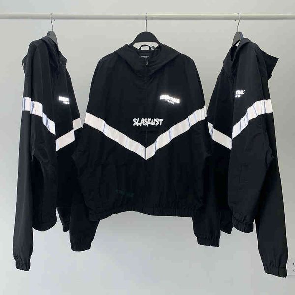 hoodies justin bieber oversize reflective stripe track jacket short-length styling lined with mesh full-zip bomber, Black
hoodies justin bieber oversize reflective stripe track jacket short-length styling lined with mesh full-zip bomber, Black