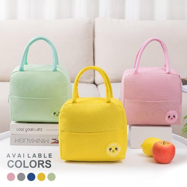 storage baskets fashion candy color lunch bags for women kids cooler box tote insulation portable bag
storage baskets fashion candy color lunch bags for women kids cooler box tote insulation portable bag