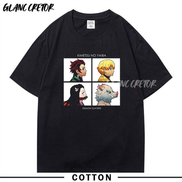 men's t-shirts 2021 t-shirt kimetsu no yaiba anime vaporwave print t shirt aesthetic japan man's male casual short sleeve, White;black
men's t-shirts 2021 t-shirt kimetsu no yaiba anime vaporwave print t shirt aesthetic japan man's male casual short sleeve, White;black