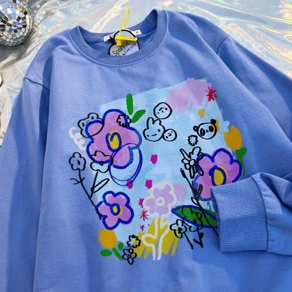 women's hoodies & sweatshirts figure 2021 autumn girl cartoon flower printing rac, Black
women's hoodies & sweatshirts figure 2021 autumn girl cartoon flower printing rac, Black