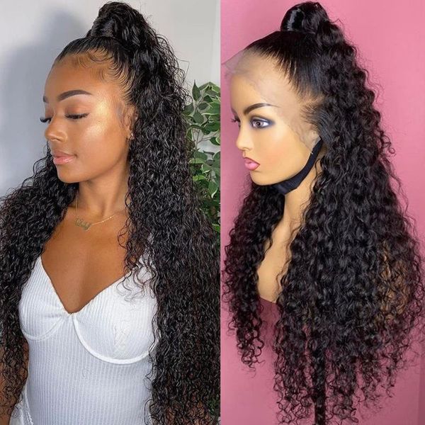 lace wigs deep wave frontal wig 13x4 front human hair brazilian long curly 30 inch water hd, Black;brown
lace wigs deep wave frontal wig 13x4 front human hair brazilian long curly 30 inch water hd, Black;brown
