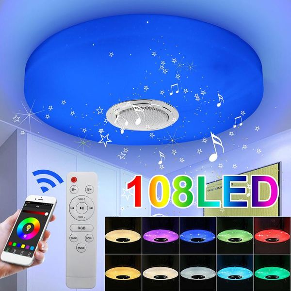 ceiling lights 100w music light lamp led rgb bluetooth speaker starlight ac220/110-240v remote dimmable+app colorful
ceiling lights 100w music light lamp led rgb bluetooth speaker starlight ac220/110-240v remote dimmable+app colorful
