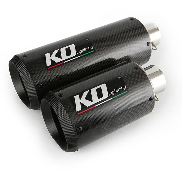 motorcycle exhaust system universal 51/61mm pipe carbon fiber muffler escape no db killer for dirt bike scooter atv tips 220mm/320mm
motorcycle exhaust system universal 51/61mm pipe carbon fiber muffler escape no db killer for dirt bike scooter atv tips 220mm/320mm