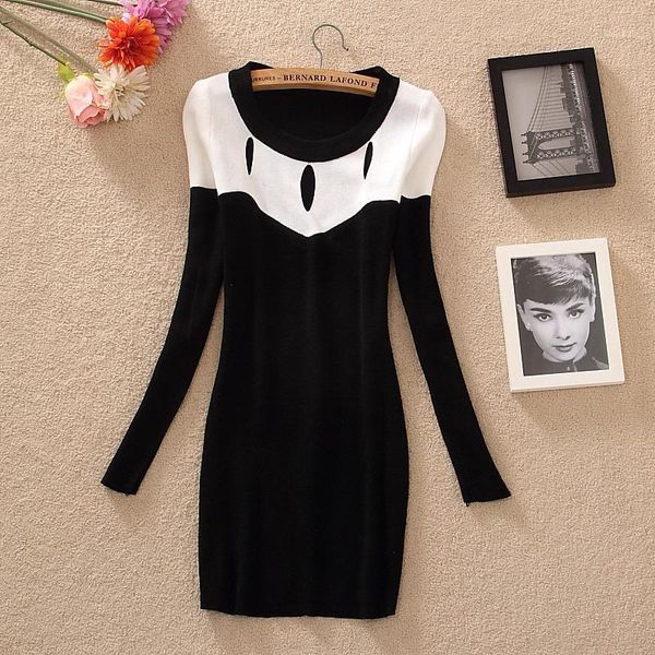 casual dresses winter women dress long sleeve knitted sweater vestidos femininos slim black, Black;gray
casual dresses winter women dress long sleeve knitted sweater vestidos femininos slim black, Black;gray