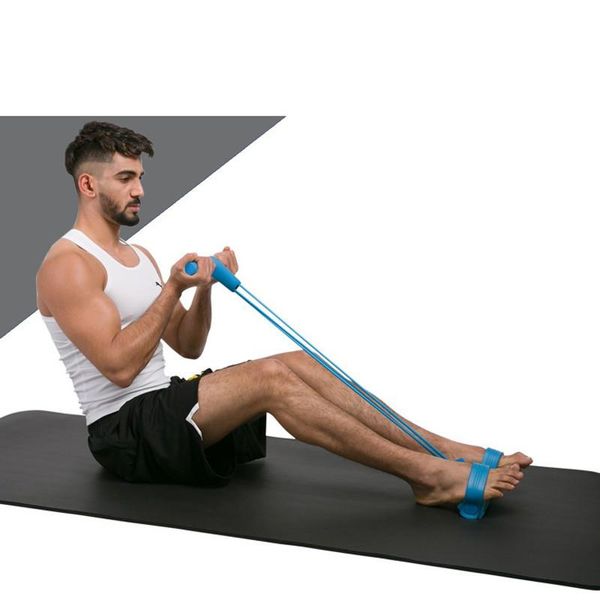 resistance bands tension rope 4 tube puller pedal ankle abdominal exerciser fitness elastic sit up pull training equipment home gym sport
resistance bands tension rope 4 tube puller pedal ankle abdominal exerciser fitness elastic sit up pull training equipment home gym sport
