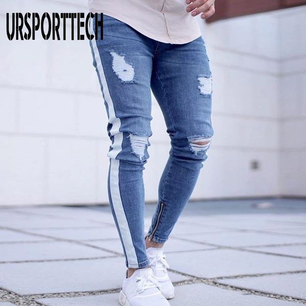 men's pants cargo denim men streetwear hip hop joggers hole retro pantalones trousers jeans slim casual skinny pencil, Black
men's pants cargo denim men streetwear hip hop joggers hole retro pantalones trousers jeans slim casual skinny pencil, Black