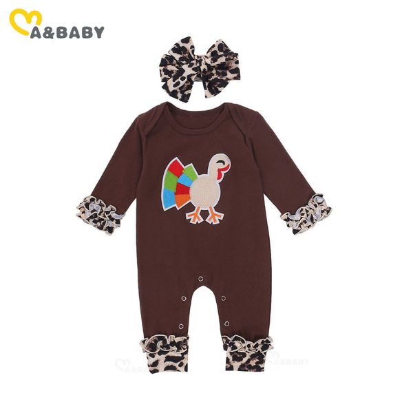 0-18m thanksgiving day baby girl romper born infant jumpsuit playsuit cartoon turkey leopard sleeve costumes 210515, Blue
0-18m thanksgiving day baby girl romper born infant jumpsuit playsuit cartoon turkey leopard sleeve costumes 210515, Blue