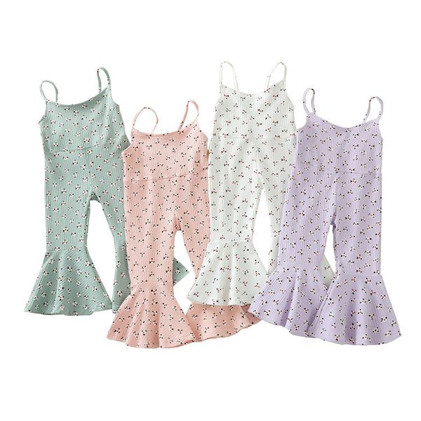 kids suspender rompers spring print floral flare pants jumpsuit clothes sling jumpsuits m3939, Blue
kids suspender rompers spring print floral flare pants jumpsuit clothes sling jumpsuits m3939, Blue