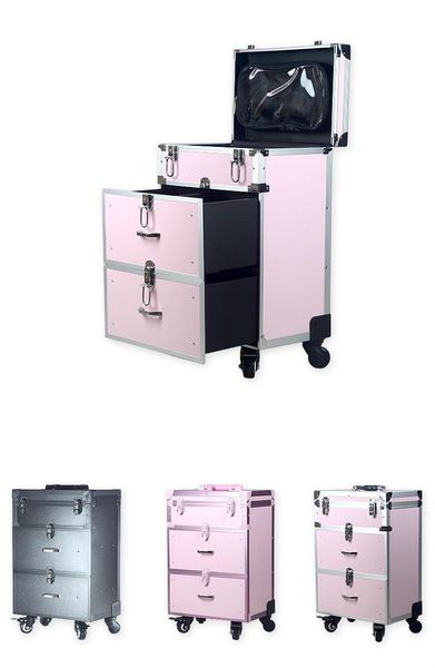 large capacity munsu makeup case aluminum box with 2 layer dawer trolley cosmetic bags & cases
large capacity munsu makeup case aluminum box with 2 layer dawer trolley cosmetic bags & cases