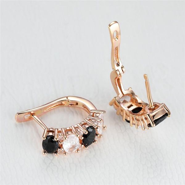 hoop & huggie antique black crystal oval stone earrings boho rose gold color wedding luxury white zircon tiny for women, Golden;silver
hoop & huggie antique black crystal oval stone earrings boho rose gold color wedding luxury white zircon tiny for women, Golden;silver