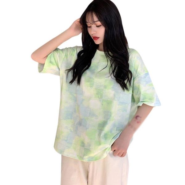 women t-shirt summer short sleeve clothing sweet o-neck t-shirts ladies fashion casual loose women's, White
women t-shirt summer short sleeve clothing sweet o-neck t-shirts ladies fashion casual loose women's, White