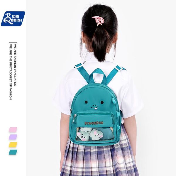backpack bq cute sweet mini cartoon animal transparent front pocket design kindergarten school travel bag for kids girls
backpack bq cute sweet mini cartoon animal transparent front pocket design kindergarten school travel bag for kids girls