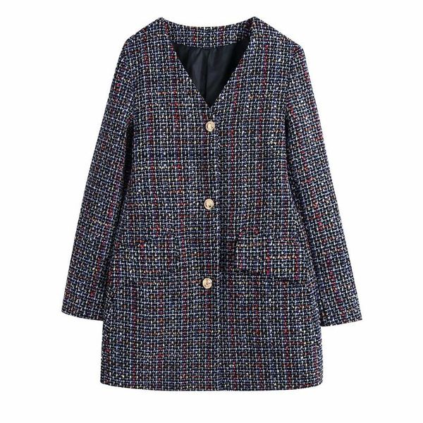 women's jackets xikom dark gray jacket women autumn v neck pockets long sleeve textured tweed for streetwear slim coat, Black;brown
women's jackets xikom dark gray jacket women autumn v neck pockets long sleeve textured tweed for streetwear slim coat, Black;brown