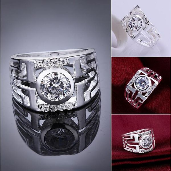 women's sterling silver plated hollow round zircon ring gssr474 fashion 925 silver plate rings, Golden;silver
women's sterling silver plated hollow round zircon ring gssr474 fashion 925 silver plate rings, Golden;silver