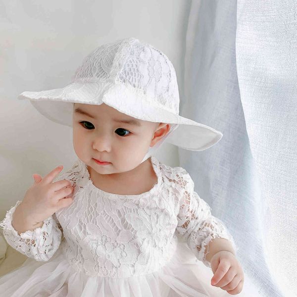 net red summer thin female baby fisherman hat newborn baby princess hat sunscreen spring and autumn, Yellow
net red summer thin female baby fisherman hat newborn baby princess hat sunscreen spring and autumn, Yellow