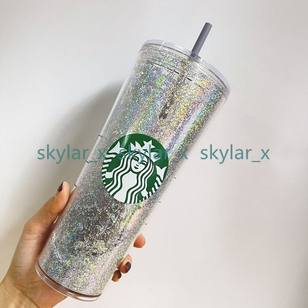 24oz starbucks grande insulated travel tumbler double layer glitter double-wall insulated plastic straw cup
24oz starbucks grande insulated travel tumbler double layer glitter double-wall insulated plastic straw cup