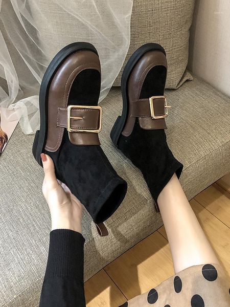 boots korean style casual set foot ladies single spring and autumn trend temperament flat comfortable boots.1, Black
boots korean style casual set foot ladies single spring and autumn trend temperament flat comfortable boots.1, Black