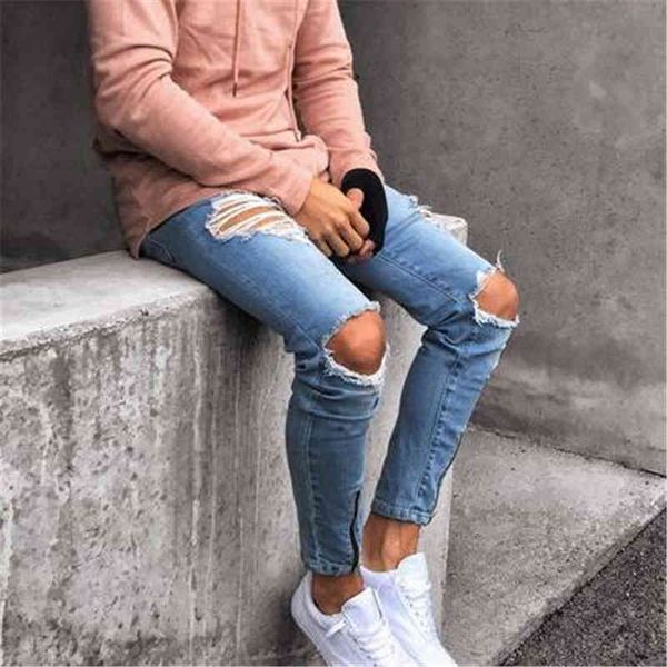 men's jeans breeze jeans, hole, jogger pants, pencil slacks, skinny motorcycle men mens zipper, shaved jeans. 7i6h, Blue
men's jeans breeze jeans, hole, jogger pants, pencil slacks, skinny motorcycle men mens zipper, shaved jeans. 7i6h, Blue