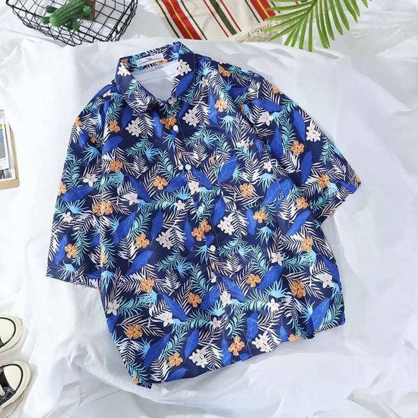 men's casual shirts shirthawaiian short sleeve and women's summer thin loose fashion casual 5-sleeve beach holiday floral shirt mt, White;black
men's casual shirts shirthawaiian short sleeve and women's summer thin loose fashion casual 5-sleeve beach holiday floral shirt mt, White;black
