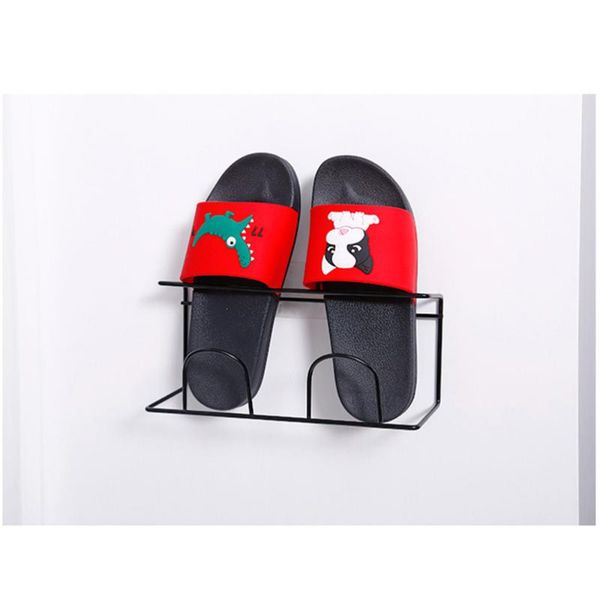 clothing & wardrobe storage double-layer shoes rack wall mount slippers hanging shelf slipper organizer (black)
clothing & wardrobe storage double-layer shoes rack wall mount slippers hanging shelf slipper organizer (black)