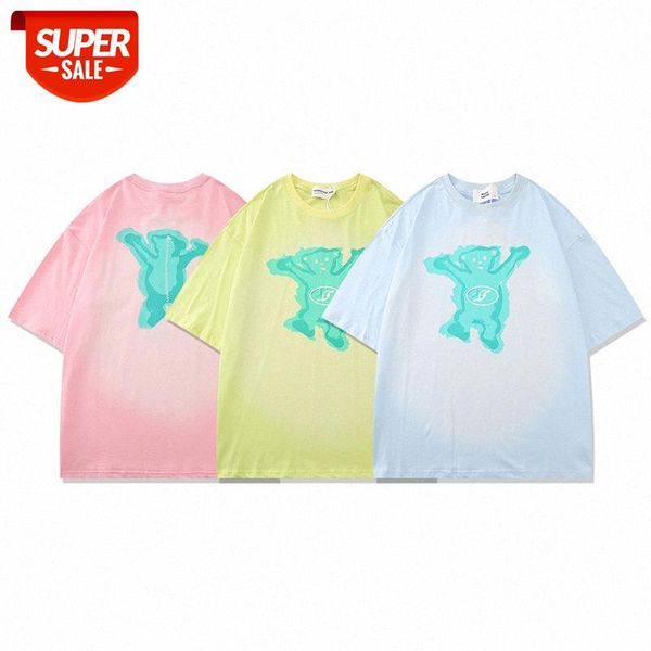 mansclot bear print round neck couple short-sleeved t-shirt men's half-sleeved #0r9z, White;black
mansclot bear print round neck couple short-sleeved t-shirt men's half-sleeved #0r9z, White;black