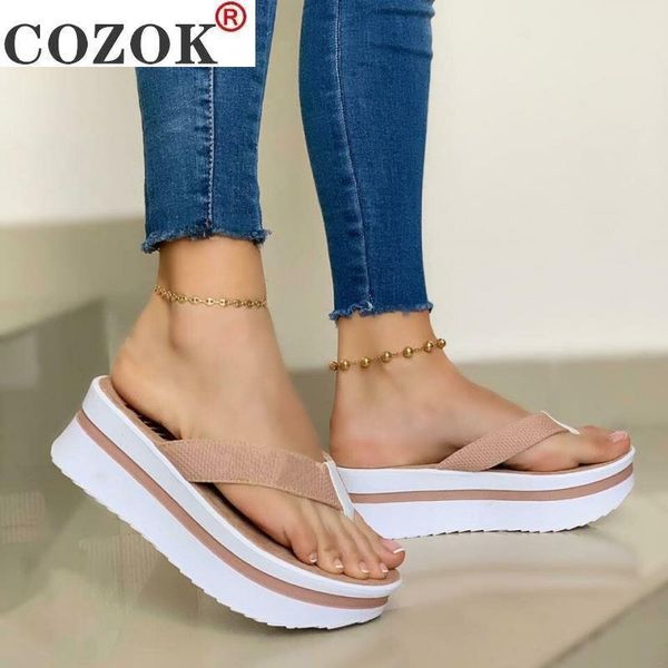 women's casual slippers summer fashion plus size female sandals comfortable solid thick bottom women flip flops outdoor, Black
women's casual slippers summer fashion plus size female sandals comfortable solid thick bottom women flip flops outdoor, Black