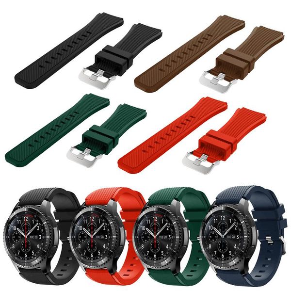 20mm 22mm band for samsung galaxy watch 3/46mm/42mm/active 2/46 gear s3 frontier/s2/sport silicone bracelet huawei gt 2/2e strap bands, Black;brown
20mm 22mm band for samsung galaxy watch 3/46mm/42mm/active 2/46 gear s3 frontier/s2/sport silicone bracelet huawei gt 2/2e strap bands, Black;brown