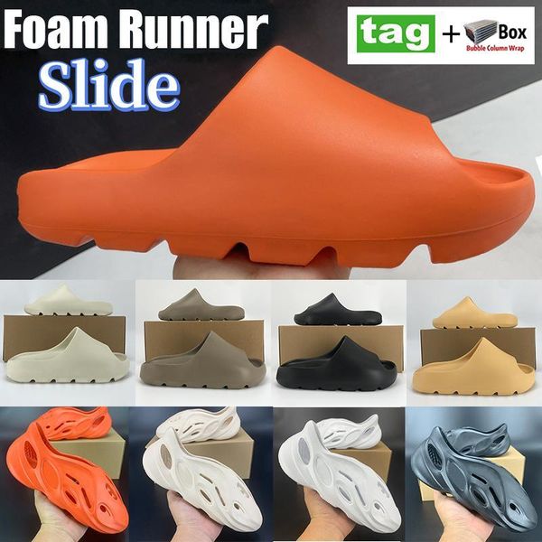 with box foam runner summer desert sandals triple black bone white green thick-soled sandals resin dark blue brown men's and women'
with box foam runner summer desert sandals triple black bone white green thick-soled sandals resin dark blue brown men's and women'