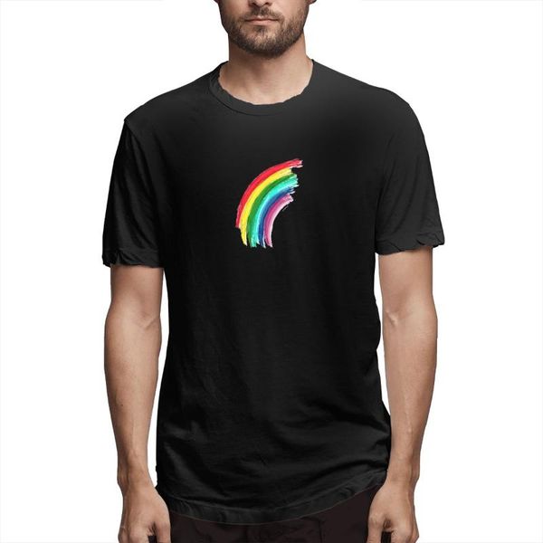 men's t-shirts rainbow 3d printed streetwear cotton summer short sleeve t-shirt premier men, White;black
men's t-shirts rainbow 3d printed streetwear cotton summer short sleeve t-shirt premier men, White;black