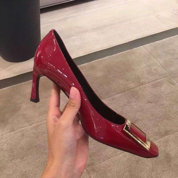 dress shoes online celebrity with joker square banana heel women's stiletto heels nude buckle wedding ladies, Black
dress shoes online celebrity with joker square banana heel women's stiletto heels nude buckle wedding ladies, Black