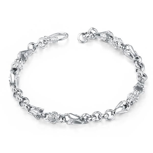 link, chain nice unique design neutral style bracelet for men and women wear, , high quality, Black
link, chain nice unique design neutral style bracelet for men and women wear, , high quality, Black