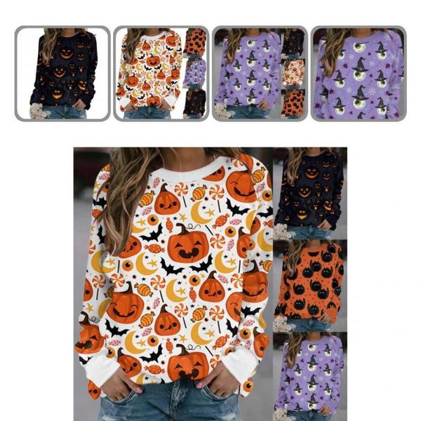 women's hoodies & sweatshirts halloween sweatshirt o neck bat colorful pullover all match lady for daily wear, Black
women's hoodies & sweatshirts halloween sweatshirt o neck bat colorful pullover all match lady for daily wear, Black