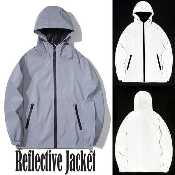 men's jackets men's full reflective jacket casual women windbreaker hip hop hooded coat waterproof printed streetwear night shiny, Black;brown
men's jackets men's full reflective jacket casual women windbreaker hip hop hooded coat waterproof printed streetwear night shiny, Black;brown