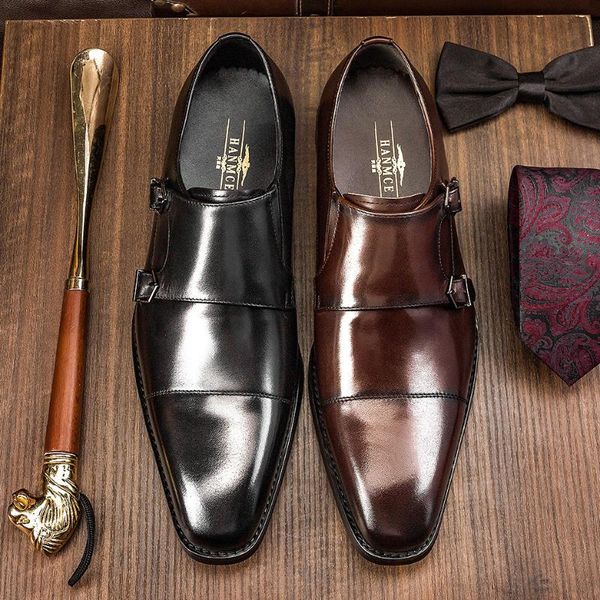 dress shoes handmade flat men genuine wingtip leather oxford retro working for male slip on buckle party oxfords, Black
dress shoes handmade flat men genuine wingtip leather oxford retro working for male slip on buckle party oxfords, Black