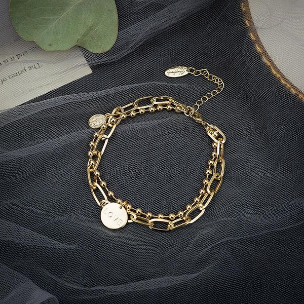 cool style high-grade light luxury bracelet special-interest design multi-layer slim chain vintage pearl female student charm bracelets, Golden;silver
cool style high-grade light luxury bracelet special-interest design multi-layer slim chain vintage pearl female student charm bracelets, Golden;silver