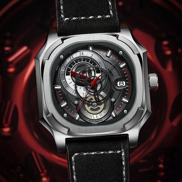 wristwatches stainless steel hollow out mechanical watches sapphire crystal 50m waterproof automatic men's wrist watch for male gifts, Slivery;brown
wristwatches stainless steel hollow out mechanical watches sapphire crystal 50m waterproof automatic men's wrist watch for male gifts, Slivery;brown