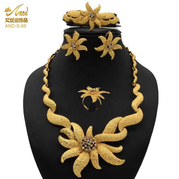 earrings & necklace aniid flower sets for women jewelery bridal gold luxury bracelet rings hawaiian wedding accessories, Silver
earrings & necklace aniid flower sets for women jewelery bridal gold luxury bracelet rings hawaiian wedding accessories, Silver