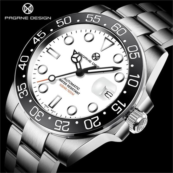 pagne design 2021 new fire luxury gentlemen mechanical watch 40mm saffierglas rvs nh35 moving montre homme, Slivery;brown
pagne design 2021 new fire luxury gentlemen mechanical watch 40mm saffierglas rvs nh35 moving montre homme, Slivery;brown