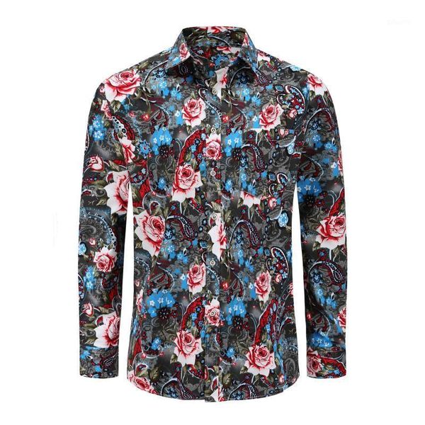 men's casual shirts retro bohemian european and american style plus size fashion printed shirt factory outlet, White;black
men's casual shirts retro bohemian european and american style plus size fashion printed shirt factory outlet, White;black