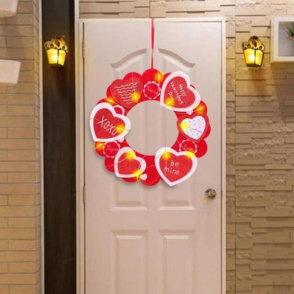 valentine's day led light heart wreath door wall hanger garland floral hoop hanging ornament wedding decor home decorative flowers & wr
valentine's day led light heart wreath door wall hanger garland floral hoop hanging ornament wedding decor home decorative flowers & wr