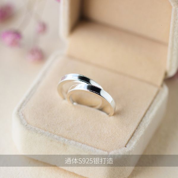 925 silver japanese korean fashion smooth opening adjustable male and female couple ring j1215
925 silver japanese korean fashion smooth opening adjustable male and female couple ring j1215