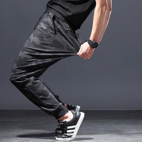 men's pants summer trousers sweatpants oversized camouflage casual stretch tooling hip hop harem streetwear, Black
men's pants summer trousers sweatpants oversized camouflage casual stretch tooling hip hop harem streetwear, Black