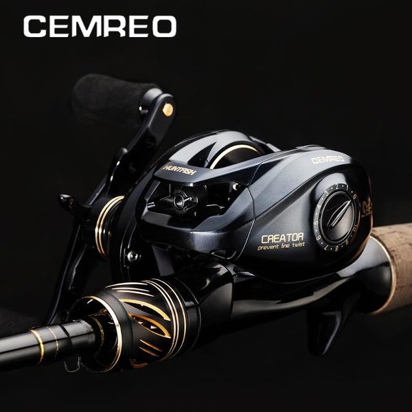 baitcasting reels cemreo reel magnetic brake system 8kg drag force 7.2:1 gear ratio lure fishing tackle
baitcasting reels cemreo reel magnetic brake system 8kg drag force 7.2:1 gear ratio lure fishing tackle